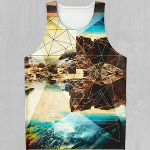 Camiseta sin mangas sublimada de alta calidad 100% poliéster para hombre, diseño personalizado, color y talla, servicio OEM. - Product Image 4