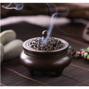 Minimalist Decorative Metal <b>Bakhoor</b> Burner Incense Holder For <b>Oud</b> Fragrance Living Room Interior Accent - Product Image 5