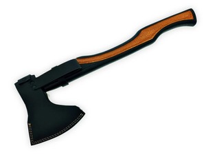 Hacha Vikinga Tomahawk con Diseño Celta, Cabeza de Acero al Carbono, Mango de Madera, Hacha de Supervivencia para Uso en Exteriores - Product Image 6