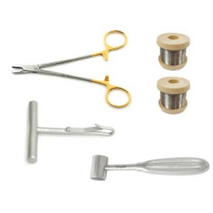 Instruments chirurgicaux orthopédiques vétérinaires manuels, ensemble de 20 pièces, approuvé CE, qualité A+ - Product Image 2
