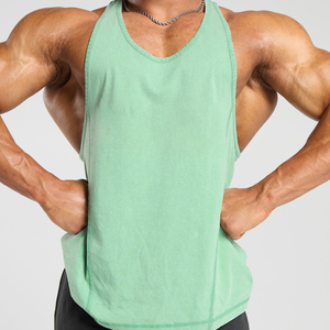 Men's New Quick-Drying Breathable <b>singlet</b> men gym Crew Collar Sweat-Absorbent Printed Sleeveless Vest Fitness Clothing Knitted - Product Image 5