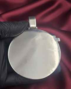 Colgante de Moissanita con Personaje de Dibujos Animados en Relieve, Estilo Hip Hop, Plata 925, para Joyería Fina, Venta al por Mayor - Product Image 5