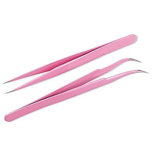 Eyelash <b>Extension</b> Tweezers Eyelash Tweezers Manufacturer Rose Gold Lash Applicator Lash <b>Extension</b> Tweezer - Product Image 3