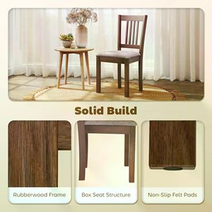 2 Sedie da Pranzo in Pelle di Alta Qualità per Soggiorno e Ristorante, Eleganti con Schienale Alto, Imbottite, Senza Spedizioni nei Fine Settimana - Product Image 3