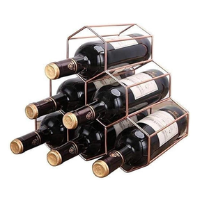 Estantes de Exhibición para Almacenamiento de Vino Personalizados, Soporte Metálico para Botellas de Vino, Soportes para Botellas de Vino - Product Image 6