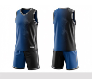 Full Sublimation Basketball Kit Lightweight Quick Dry Breathable <b>Polyester</b> Jersey And <b>Shorts</b> Team Sportswear For Men Women - Product Image 5