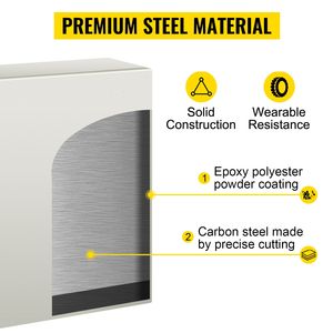 Boîtier électrique métallique NEMA 4X 24x24x8 en acier, indice de protection IP66, résistant à l'eau et à la poussière, pour utilisation en extérieur et en intérieur, pour appareils électroniques et instruments - Product Image 6