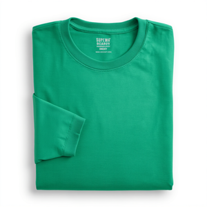 เสื้อยืดคอตตอนพรีเมียมน้ำหนักเบา นุ่ม ระบายอากาศดี แขนสั้น พร้อมบริการรับผลิตแบบ OEM ODM - Product Image 5