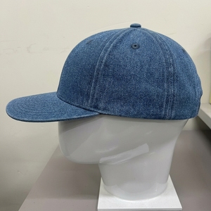 Gorra de Béisbol Personalizada OEM de 6 Paneles, de Mezclilla de Algodón, con Visera Plana, Estructurada, sin Estampado, Etiqueta Privada, Gorras al por Mayor - Product Image 2