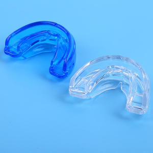 Top Selling Moldable Silicone <b>Mouth</b> <b>Guard</b> Blue Clear Protective <b>Sports</b> Gear for Boxing Lightweight Universal Adult Use Standard - Product Image 1