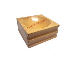 Bloc de façonnage carré en fer pour la fabrication de bijoux, outil de façonnage et de formage des métaux - Product Image 2