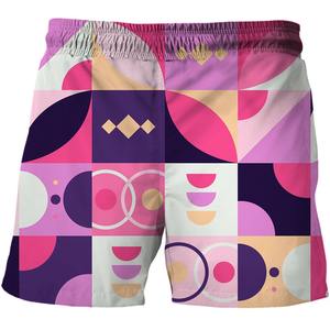 Pantalones Cortos Deportivos Transpirables de Secado Rápido para Hombre al por Mayor, Pantalones Cortos con Logotipo Personalizado y Bolsillos, 100% Poliéster - Product Image 3