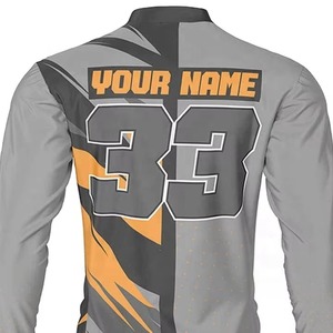 Vêtements de moto personnalisés, maillot de course respirant à séchage rapide, maillot de motocross, best-seller, design personnalisé - Product Image 4