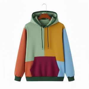 Sweat-shirt à capuche décontracté en coton pour homme, pull chaud à capuche, style streetwear tendance - Product Image 6