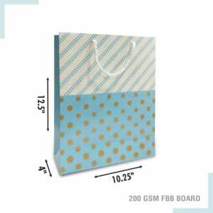 Eco Friendly Premium Paper Gift Bag for Shopping, <b>Wedding</b> & Festival Gifts Wholesale Luxury Gift Paper Bags with Logo Printing - Product Image 2