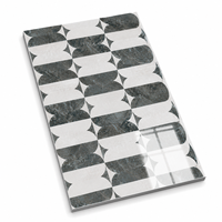 Carreaux de sol en porcelaine effet marbre moderne 600x1200, carreaux muraux en céramique à haute brillance pour salon, villa
