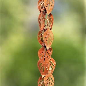 Versatile Metal Rain Chain For Multi Purpose Use In Garden Patio Roof Drainage And Decoration - Product Image 1