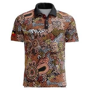 Polo de sport pour homme à séchage rapide, personnalisé avec impression par sublimation pour équipes - Product Image 6