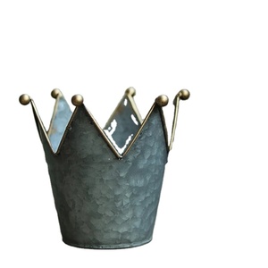 Maceta de Metal hecha a mano Venta caliente Precio al por mayor Jardinera y decoración del hogar Maceta de metal de la mejor calidad en maceta de hierro - Product Image 1