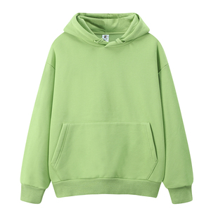 Men's Heavyweight 500GSM 100% Cotton Drop Shoulder <b>Hoodie</b>-Blank Streetwear Custom S-<b>5XL</b> Pocket - Product Image 6