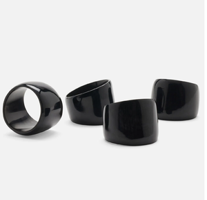 Anillo para Servilletas de Cuerno Estilo Rústico Ecológico Premium, Decoración Elegante Hecha a Mano para Mesa, Ideal para Regalos y Eventos Comerciales - Product Image 1