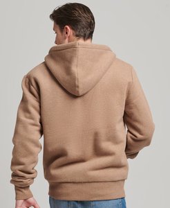 Sweat à capuche personnalisé pour homme, coupe classique, basique, hiver, vente en gros, imprimé vieilli, délavé à l'acide, doublure coton/polyester - Product Image 6