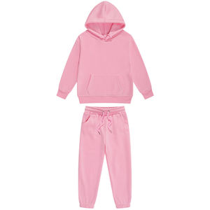Conjunto Deportivo Informal de Invierno con Capucha, 100% Algodón, Venta al Por Mayor, Suministro de Fábrica con Marca Privada - Product Image 1