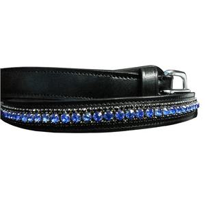 Ceinture en cristal multiple en cuir véritable vente en gros ceintures Bling Hot Fix avec ceinture en cuir indien de cristaux. - Product Image 6