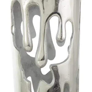 Vase décoratif haut de gamme en fer forgé fait main, design côtier écologique, pour fleurs artificielles ou fraîches, idéal pour les détaillants - Product Image 3