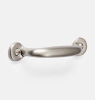 Manija de Armario Moderna y Elegante de Latón con Recubrimiento de Níquel, Tipo Barra en T, para Armarios de Dormitorio, Cocina, Baño, Cajones, Oficina y Escuela