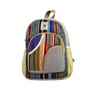 Hemp Cotton Student <b>Backpack</b> - Product Image 2