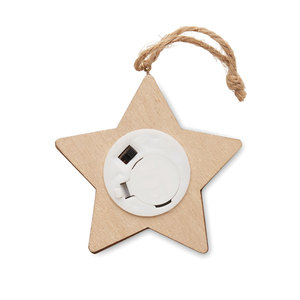 Stella decorativa in legno Lalie per la decorazione di luci di natale - Product Image 4