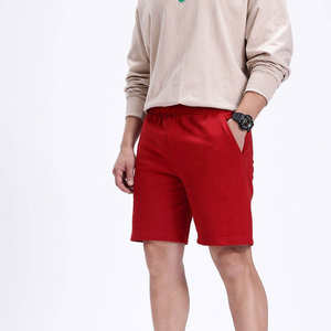 Pantalones Cortos de Verano para Hombre, de Algodón, Corte Regular, Estilo Urbano, Diseño Liso, para Uso Diario sin Esfuerzo - Product Image 1