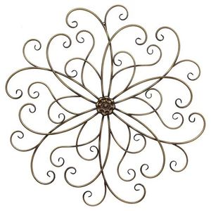 Wrought Iron Metal Wall Art Wall <b>Decor</b> for Home Living Room Decoration Antique Finished Custom Wall Hanging Arts - Product Image 1
