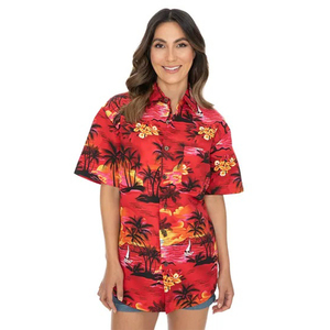 OEM Custom Hawaiian <b>Shirts</b> Lightweight Breathable Aloha <b>Shirts</b> Trend Hawaiian <b>Shirts</b> Men Tropical Vacation Beach Style <b>Shirts</b> - Product Image 4