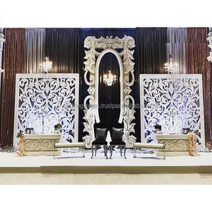 ฉากหลังงานแต่งงานทันสมัยมีสไตล์ โครงฉากหลังงานแต่งงานแบบพิเศษสไตล์บอลลีวูด แผงฉากหลังงานแต่งงานสำหรับตกแต่งงานอีเว้นท์ในออสเตรเลีย - Product Image 1