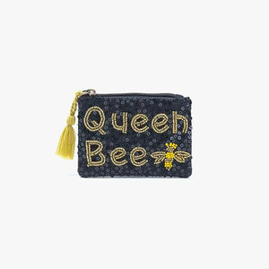 Porte-monnaie artisanal en perles, petit portefeuille vintage pour femmes à prix avantageux - Product Image 1