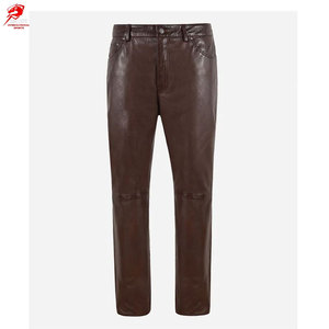 Pantalones de Cuero Clásicos para Hombre, Calidad Premium, Tacto Suave, Material Elegante y Duradero, en Oferta - Product Image 1