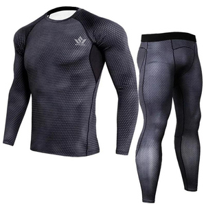 Men's 2 Piece <b>Seamless</b> Compression Tank Top and <b>Shorts</b> Set Quick Dry Breathable <b>Gym</b> Fitness Activewear - Product Image 4