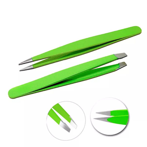 Eyebrow Tweezers Stainless Steel Beauty <b>Tool</b> Custom Logo Supplier Professional Grooming Equipment High-quality Pointed Tip - Product Image 6