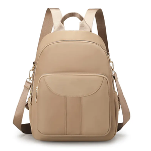 Sac à dos en cuir pour ordinateur portable 15,6 pouces, idéal pour l'école, les voyages et les avions, sacoche de voyage - Product Image 1