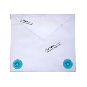 Delantal Masónico Personalizable al por Mayor con Cuello de Tela, Delantal Provincial para Ceremonias - Product Image 5