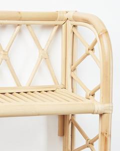 Estante de Exhibición de Mimbre Ecológico para Niños, Estante de Almacenamiento para Guardería Montado en la Pared, Estante Hecho a Mano Natural, Precio de Fábrica al por Mayor - Product Image 3