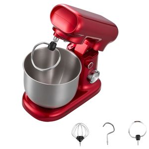 Batteur sur socle électrique 3 Qt 300W pour pâte et aliments, 10 vitesses, tête inclinable, bol en acier inoxydable, mélangeurs alimentaires haut de gamme - Product Image 1