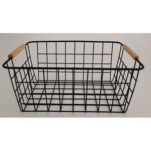 Cesta de Alambre Metálico - Almacenamiento Multifuncional de un Solo Nivel para Cocina y Baño - Product Image 2
