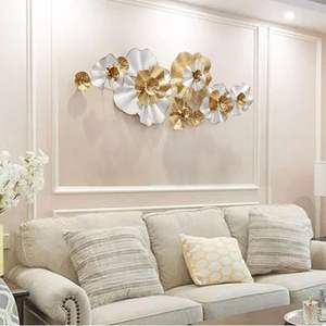 Diseño moderno de arte mural metálico para decoración de sala de estar con aspecto elegante y acabado con estilo para la belleza del interior del hogar. - Product Image 3