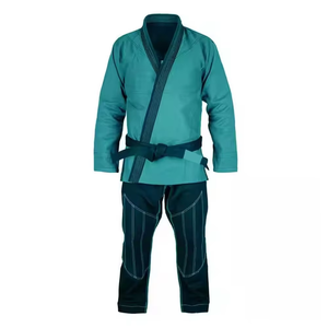 Uniforme de Judo Personalizado para Torneos, Pedido al por Mayor, Marca Privada, Ropa de Entrenamiento Ligera, Transpirable y Duradera de Poliéster/Algodón - Product Image 1