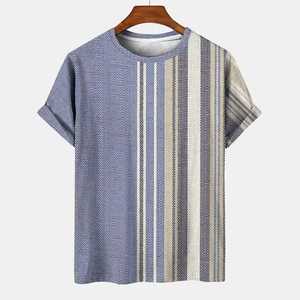 เสื้อยืดผู้ชายคุณภาพสูง ราคาดีที่สุด ทรงปกติ ระบายอากาศได้ดี ผ้าฝ้าย 100% - Product Image 4
