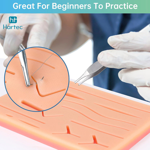 Perfect Suture Practice Kits Use In Home And Hospital For First Aid, Best Quality Suture Kits Manual Steel Surgical Instrument - Product Image 3