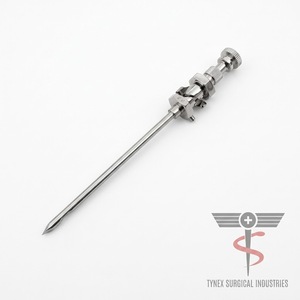 ชุดเข็มเจาะปอดแบบใช้ซ้ำได้ Abrams Pleural Biopsy Punch Needle Set สแตนเลสสตีล 3 ชิ้น ชุดเครื่องมือผ่าตัดสำหรับการเจาะปอด - Product Image 2